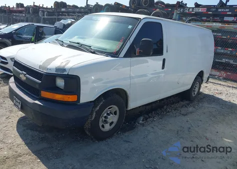 2014 Chevrolet Express 2500 Work Van from USA, damaged, VIN 1GCWGFCA7E1122644